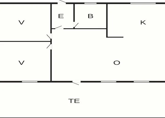 4 Person Holiday Home In Olden Дом отдыха Олден